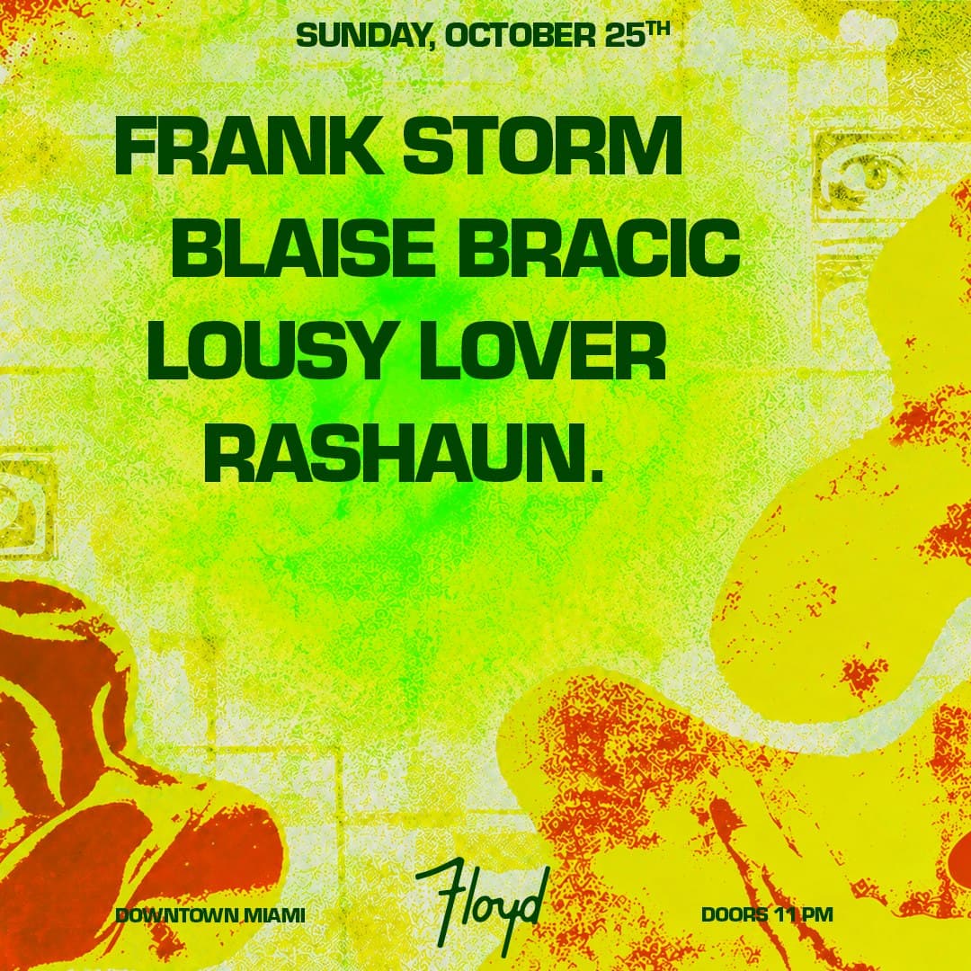 Frank Storm + Blaise Bracic at Club Space