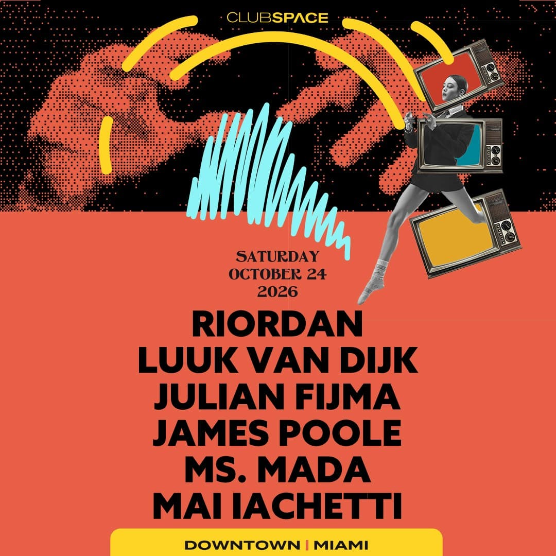 Riordan, Luuk Van Dijk, Julian Fijma & James Poole at Club Space