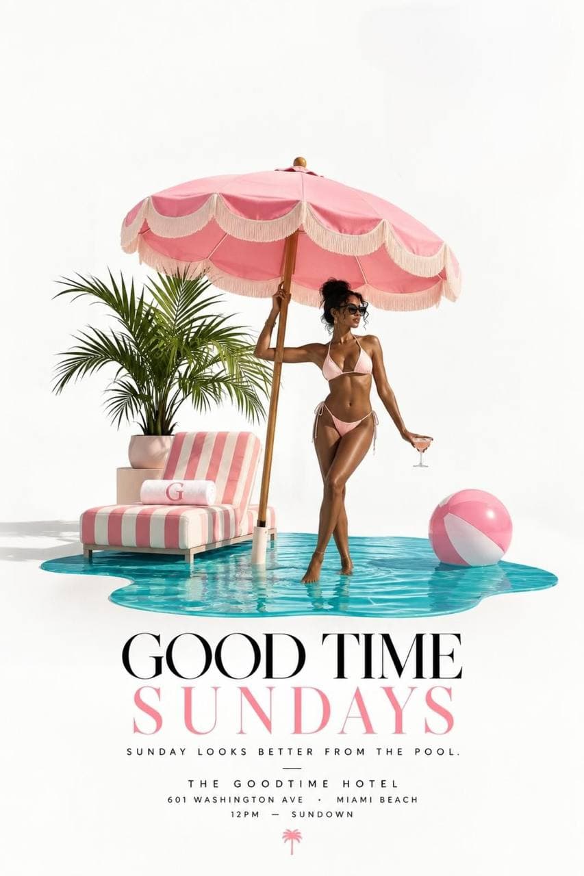Good Time Sundays at Goodtime Hotel Pool Party