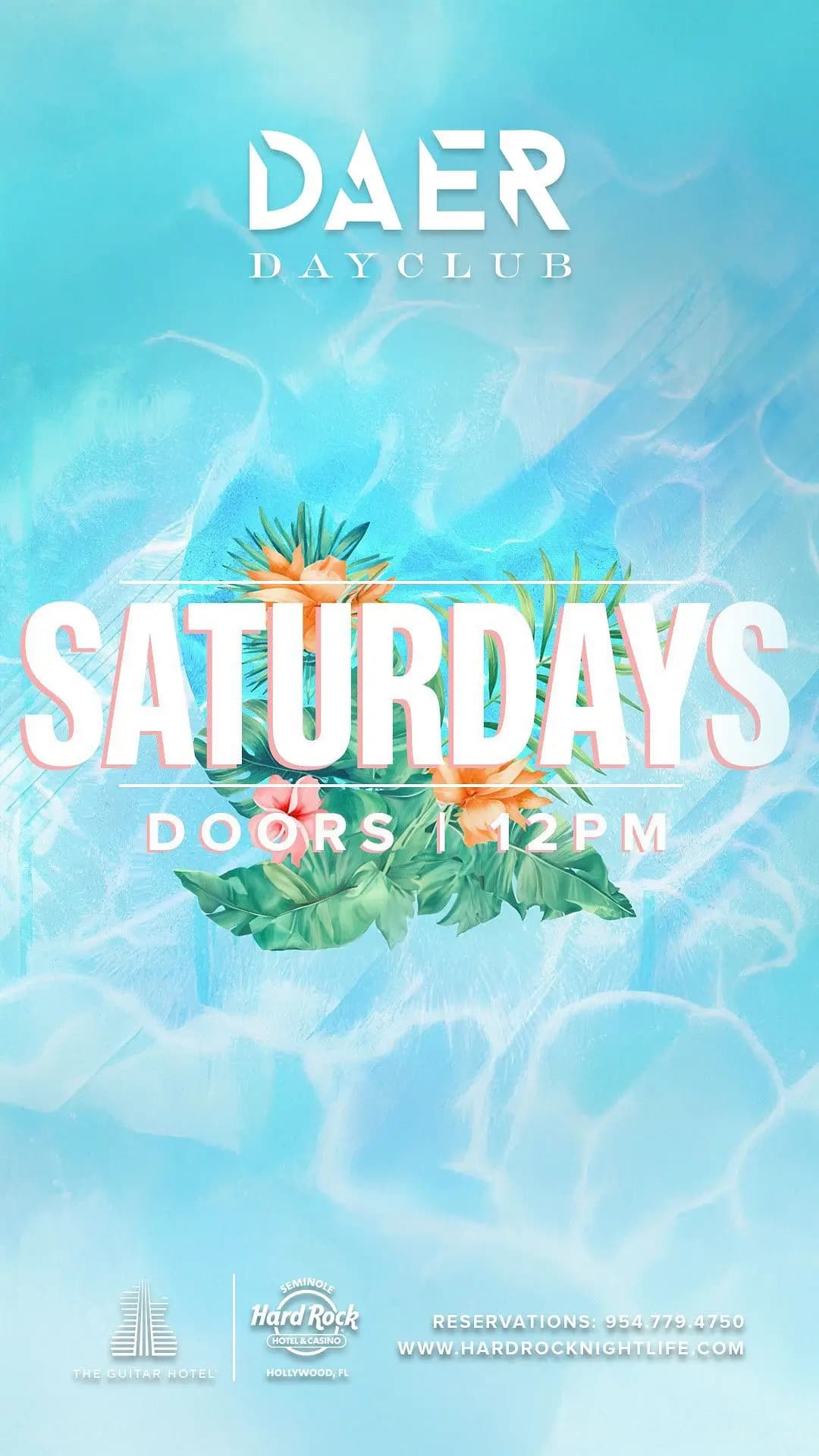DAER Dayclub Pool Party at DAER