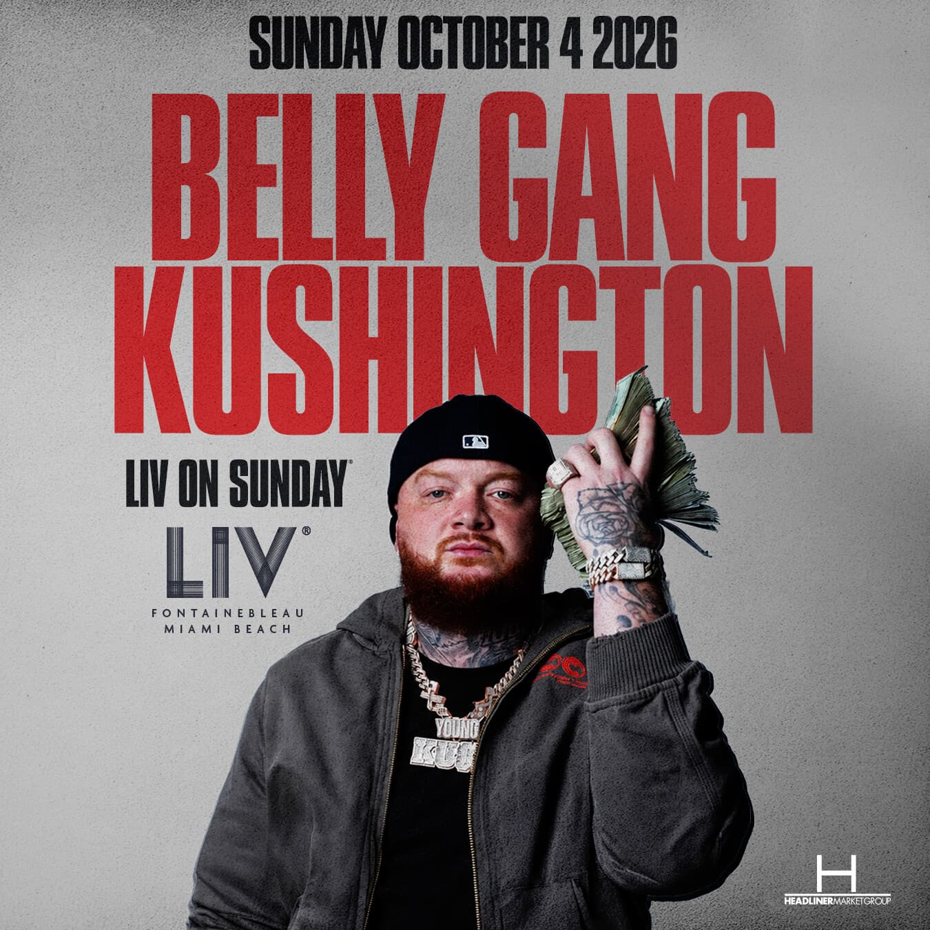 Belly Gang Kushington at LIV Nightclub